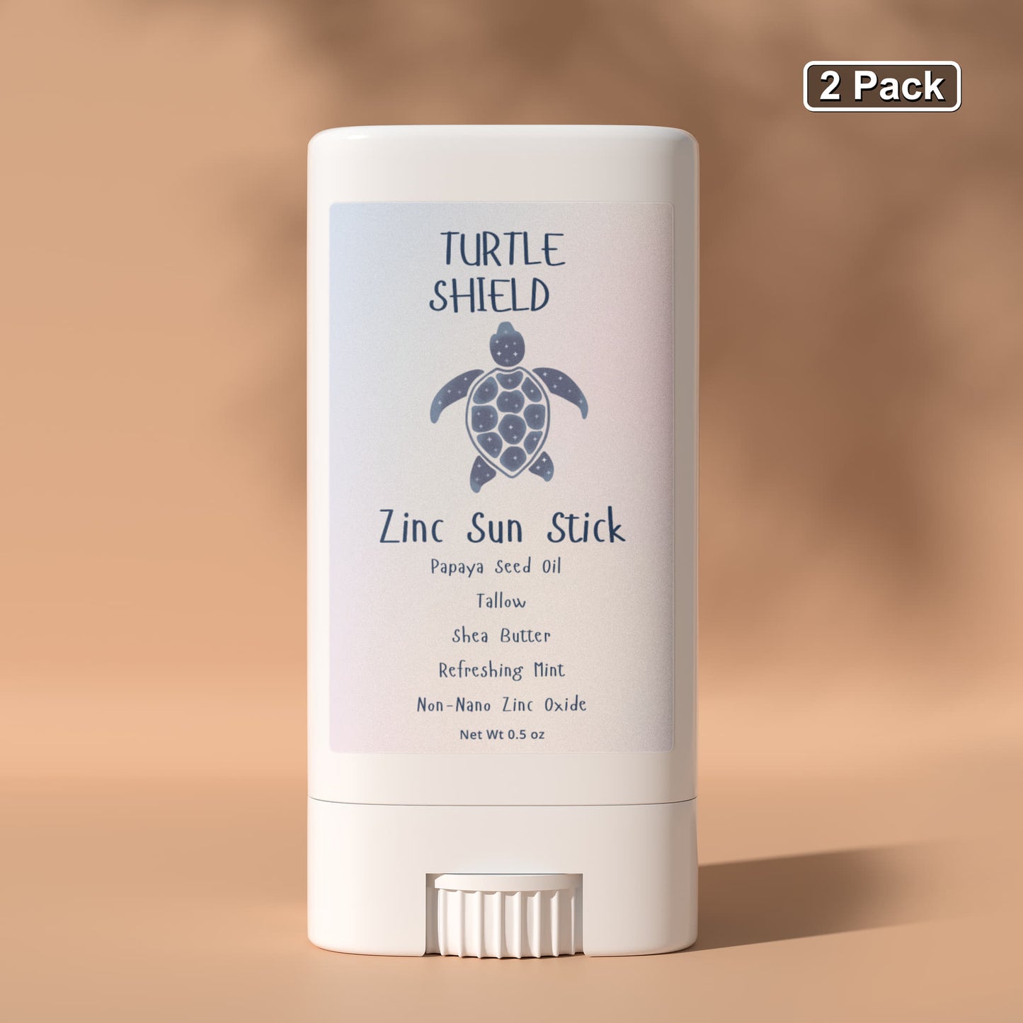 Turtle Shield Zinc Sun Stick (2 Pack)