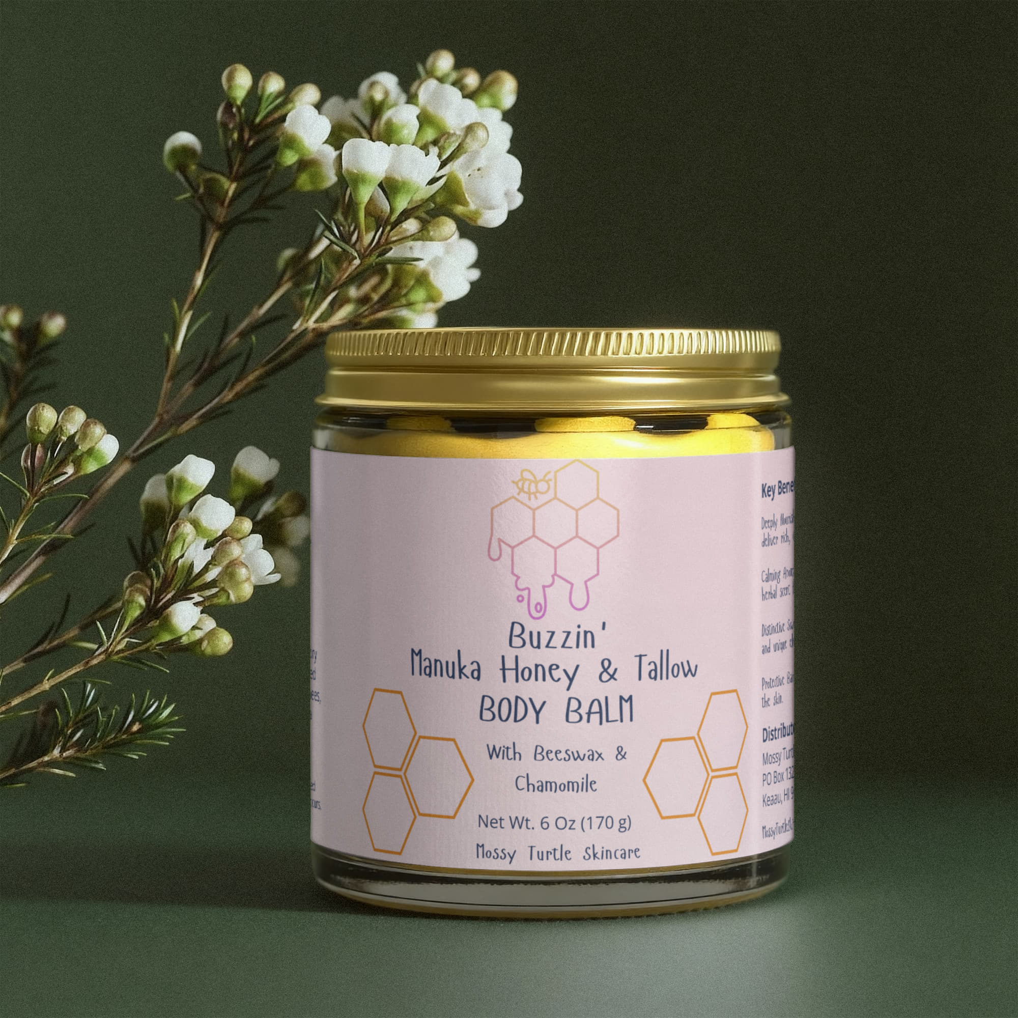 Buzzin' Manuka Honey & Tallow Body Balm