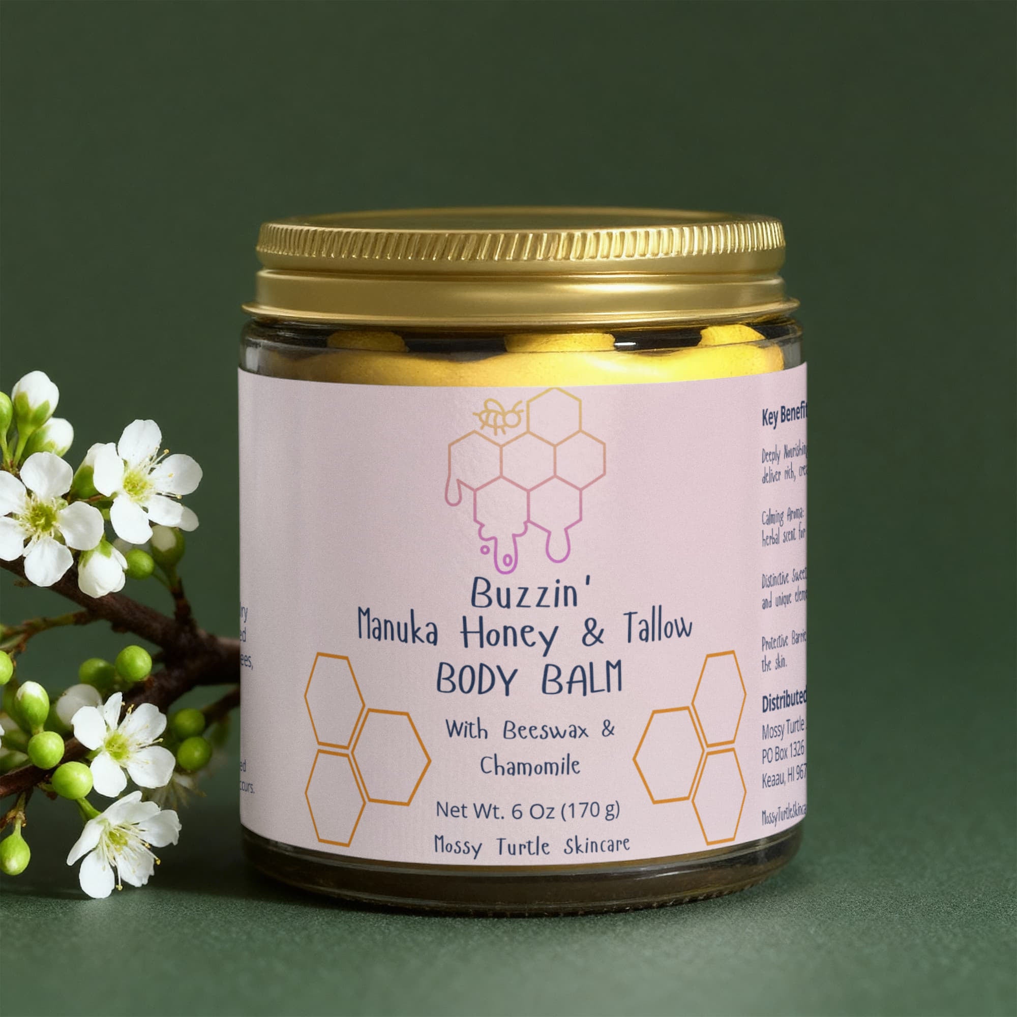 Buzzin' Manuka Honey & Tallow Body Balm