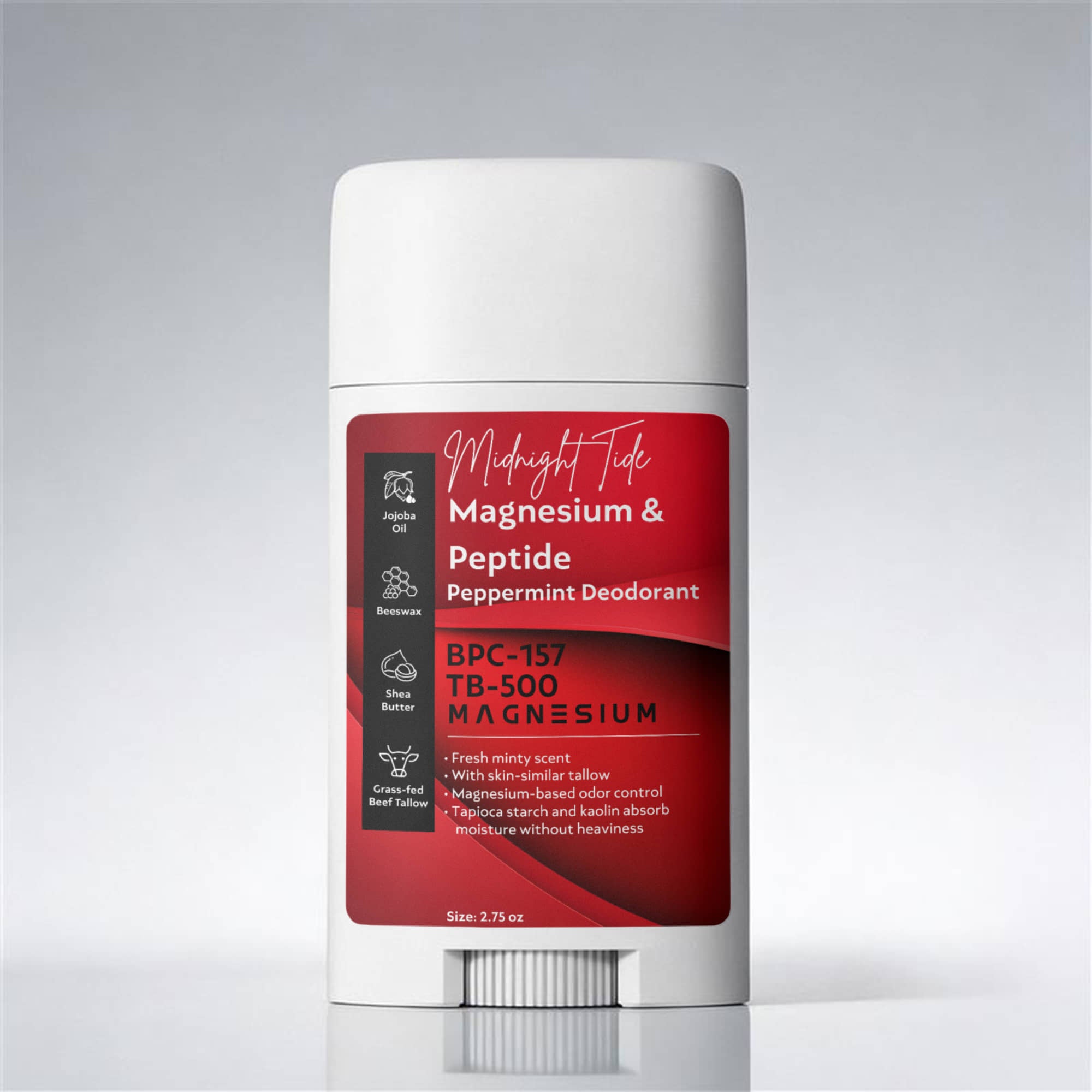 Midnight Tide™ Magnesium Peptide Peppermint Deodorant (2 pack)