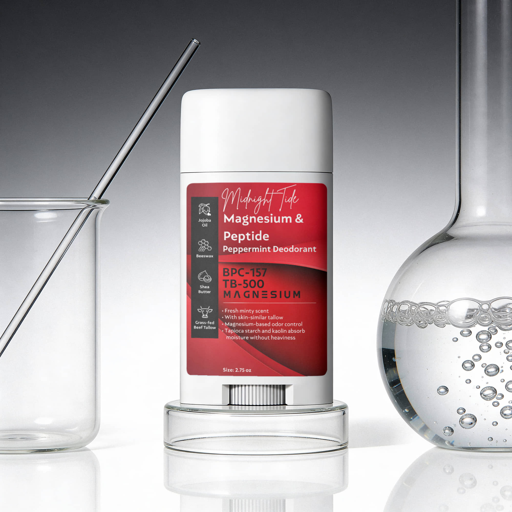 Midnight Tide™ Magnesium Peptide Peppermint Deodorant (2 pack)