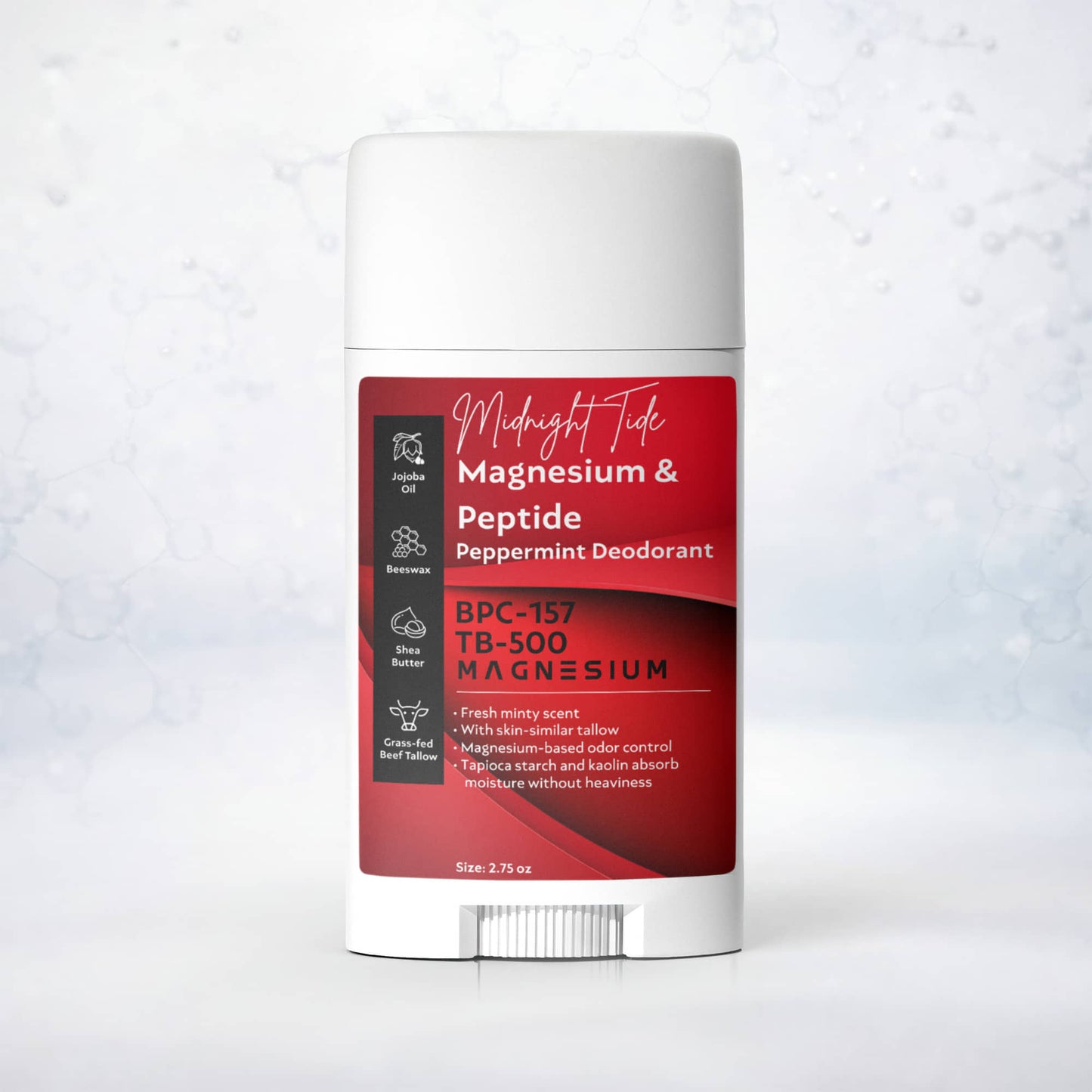 Midnight Tide™ Magnesium Peptide Peppermint Deodorant (2 pack)