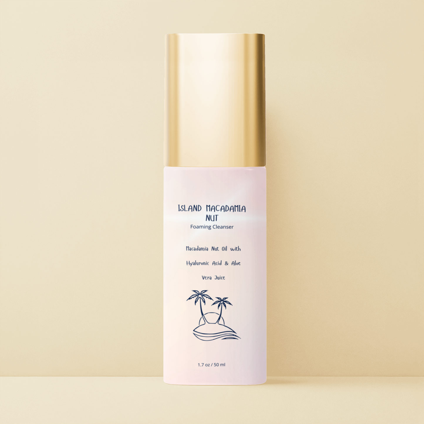 Island Macadamia Nut Foaming Cleanser