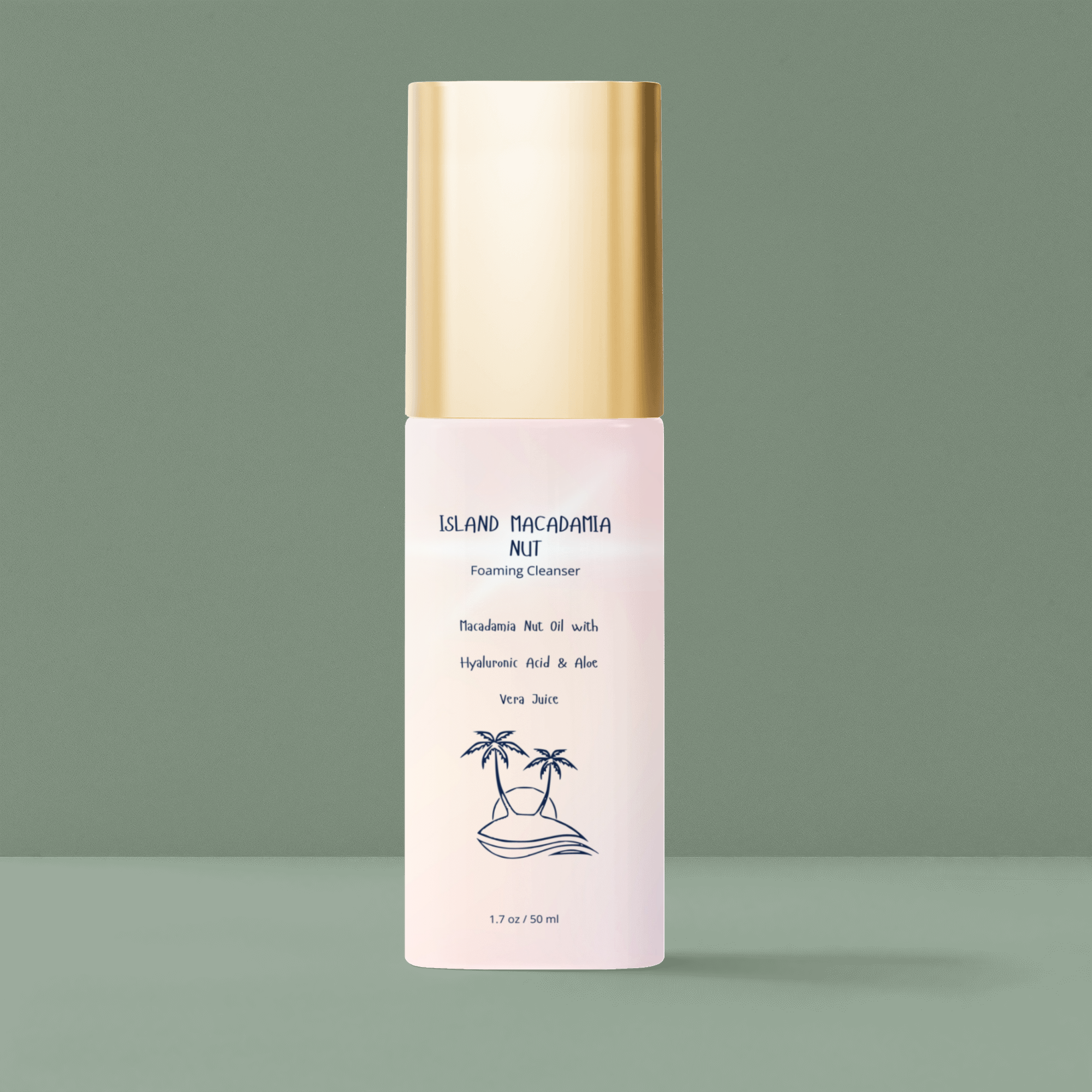 Island Macadamia Nut Foaming Cleanser