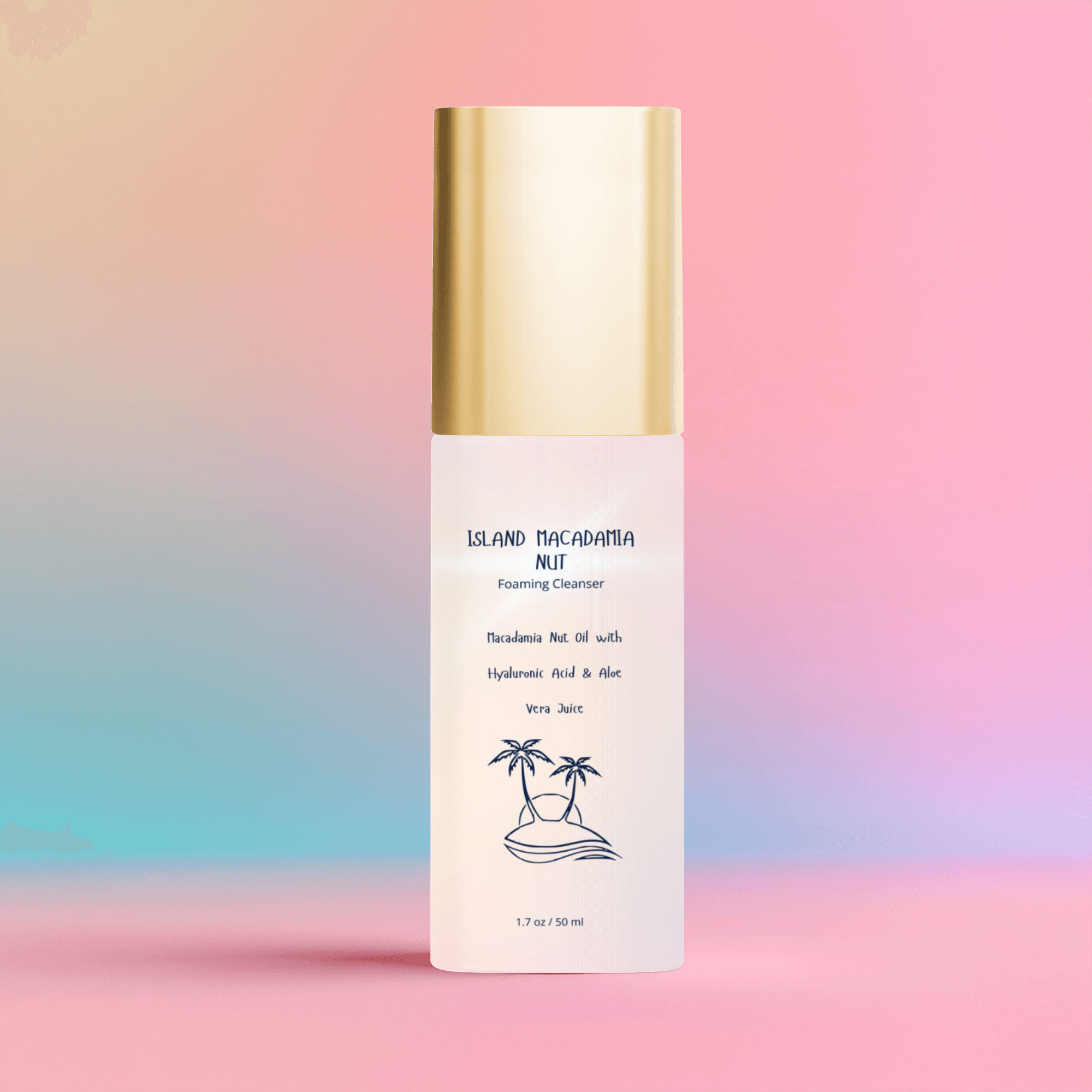 Island Macadamia Nut Foaming Cleanser