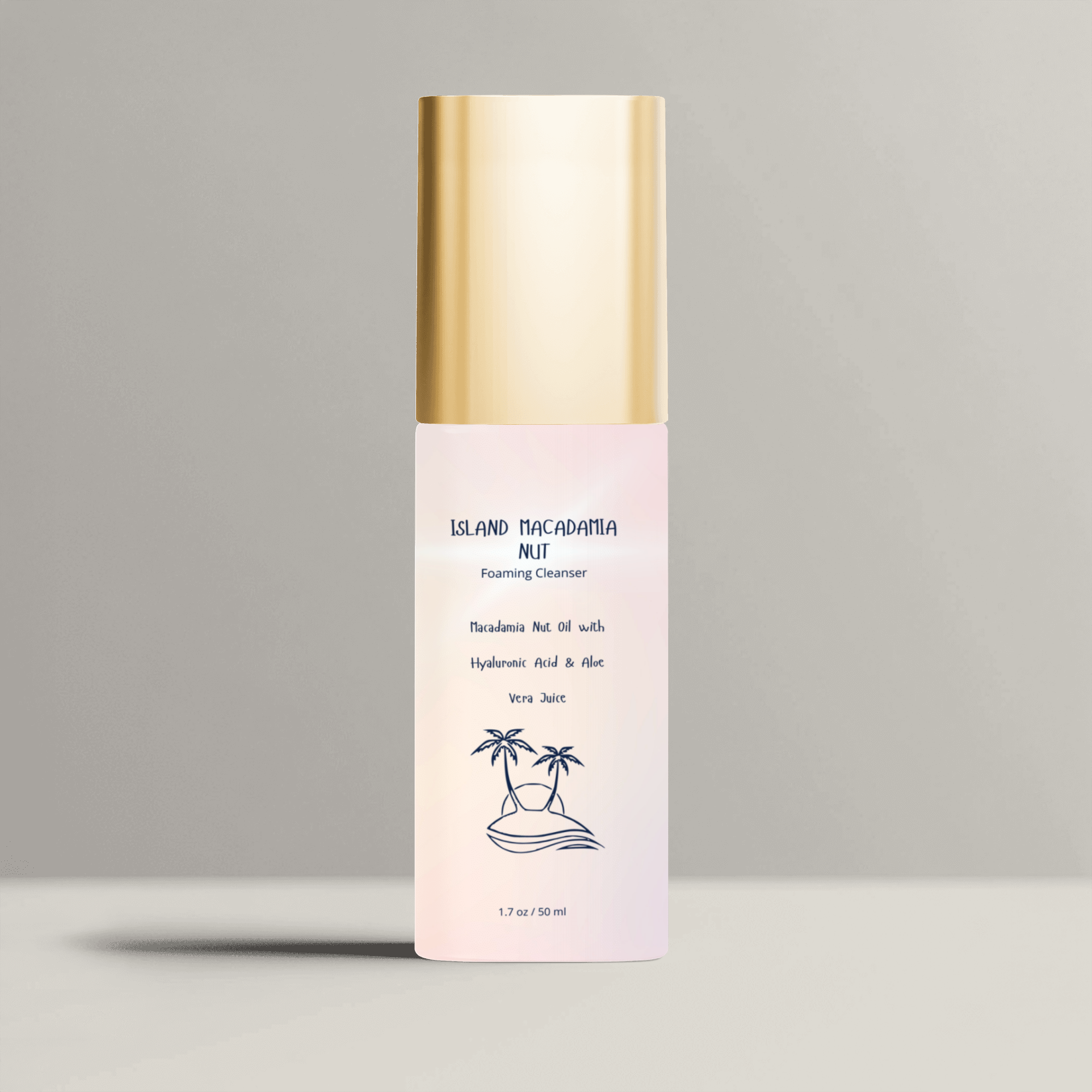 Island Macadamia Nut Foaming Cleanser