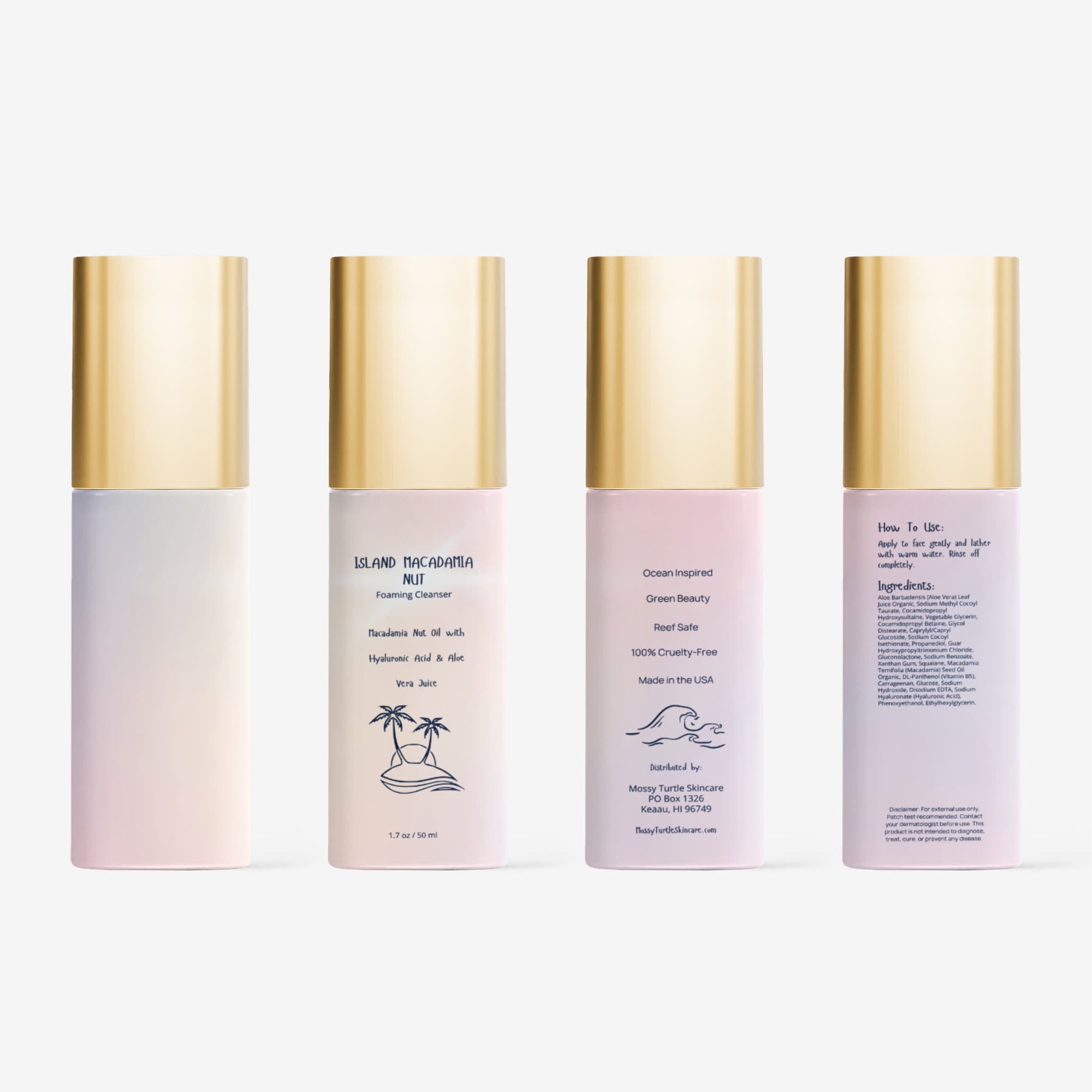 Island Macadamia Nut Foaming Cleanser