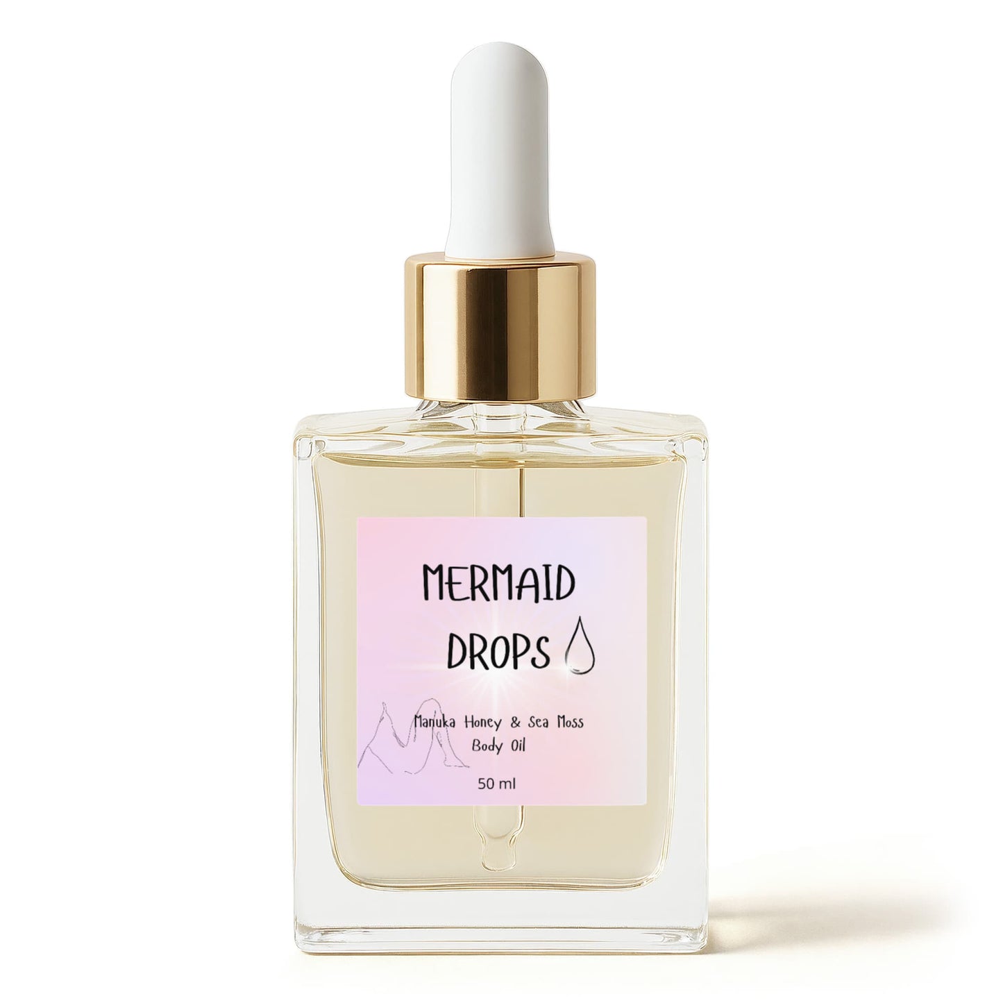 Mermaid Drops Manuka Honey & Sea Moss Body Oil
