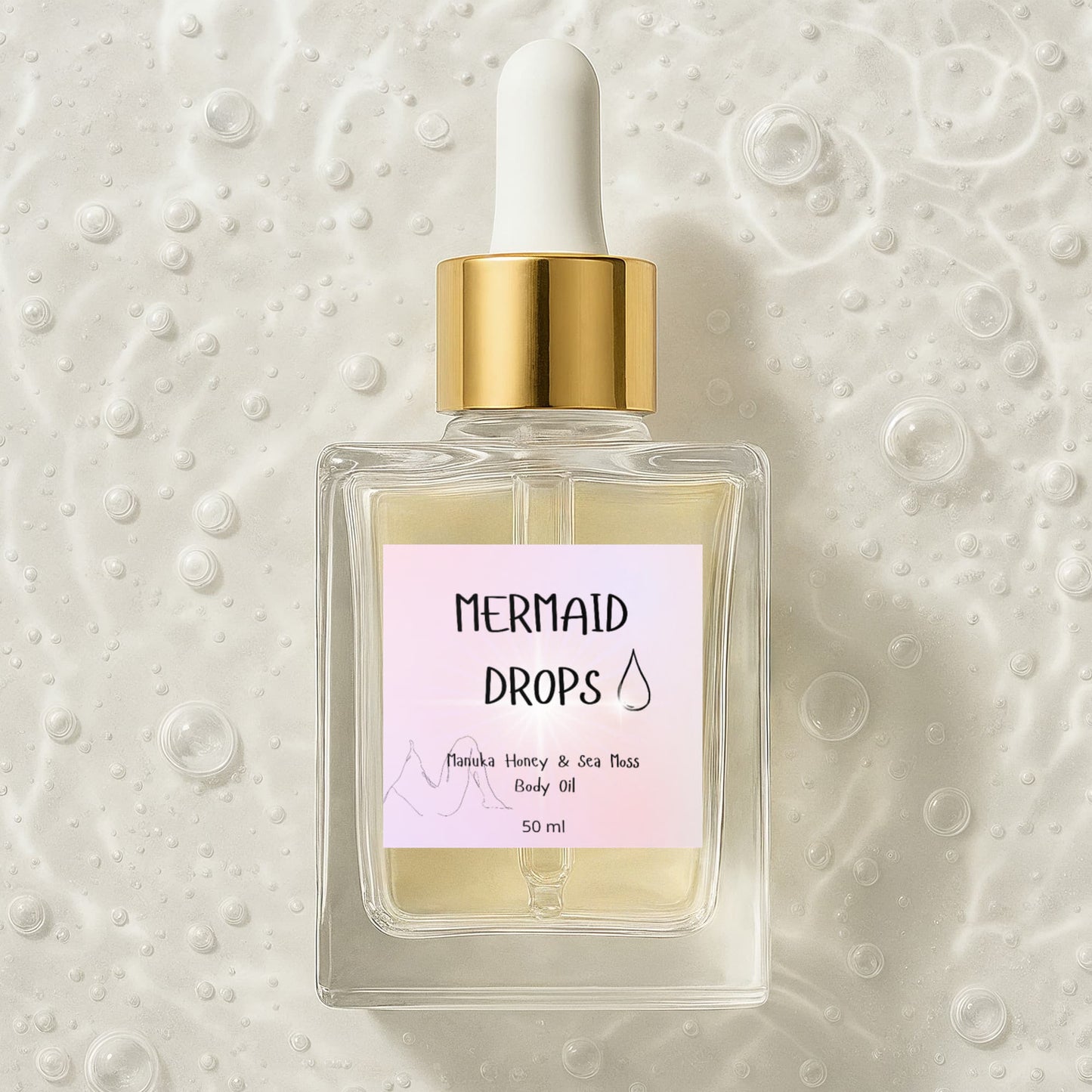 Mermaid Drops Manuka Honey & Sea Moss Body Oil