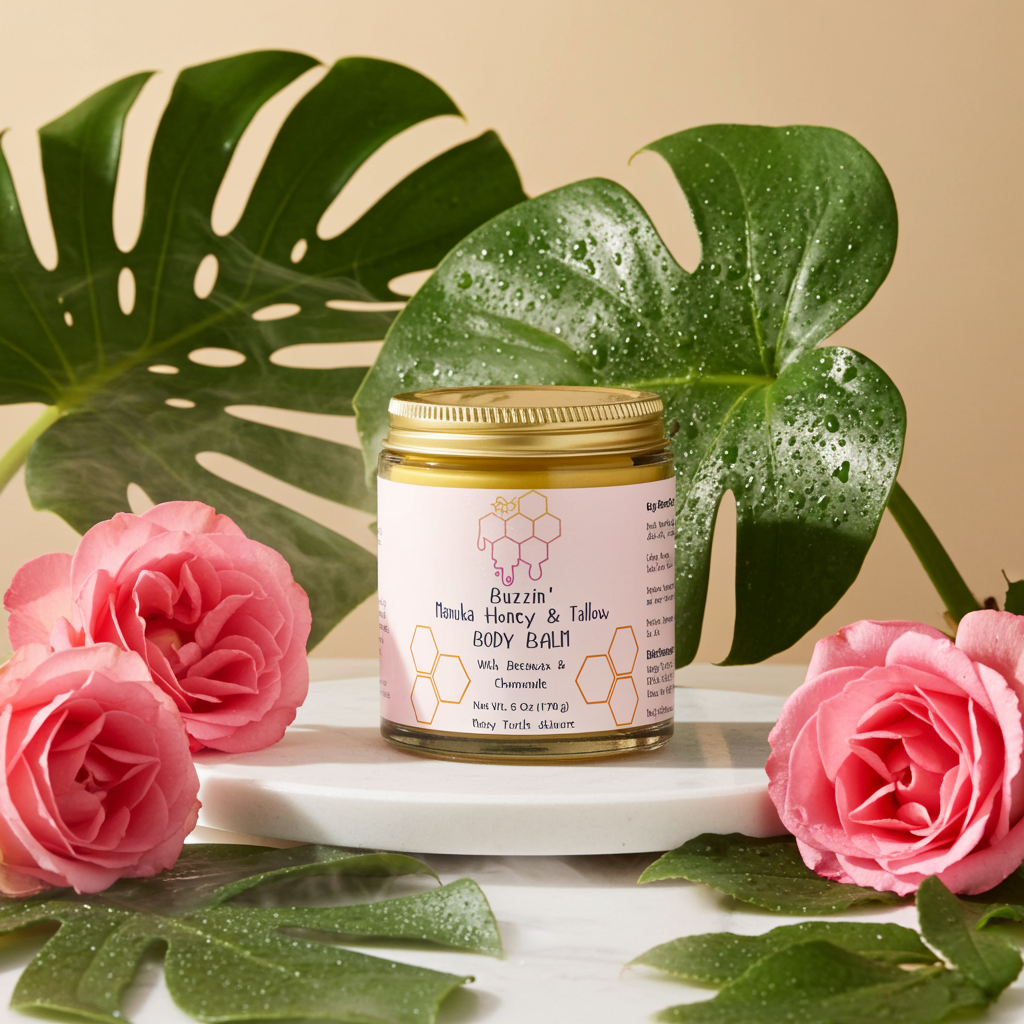 Buzzin' Manuka Honey & Tallow Body Balm