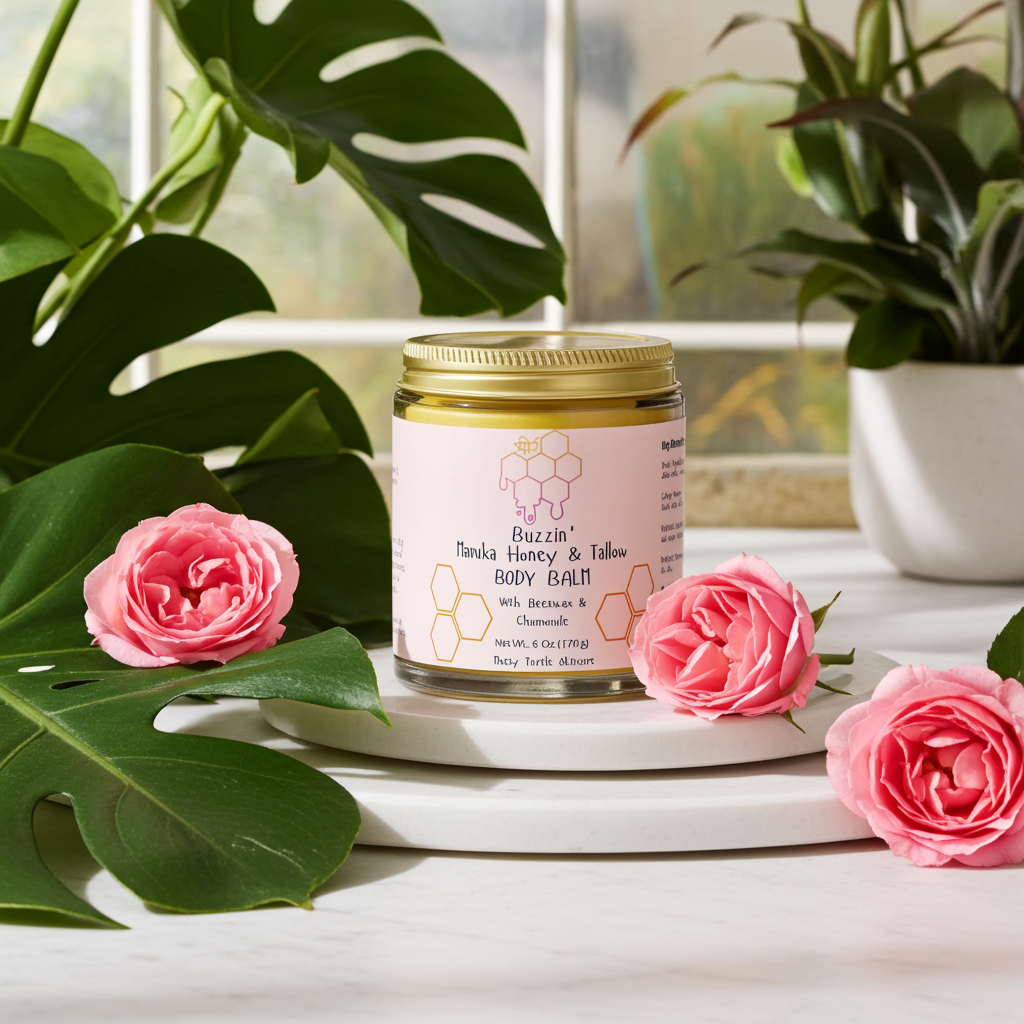 Buzzin' Manuka Honey & Tallow Body Balm