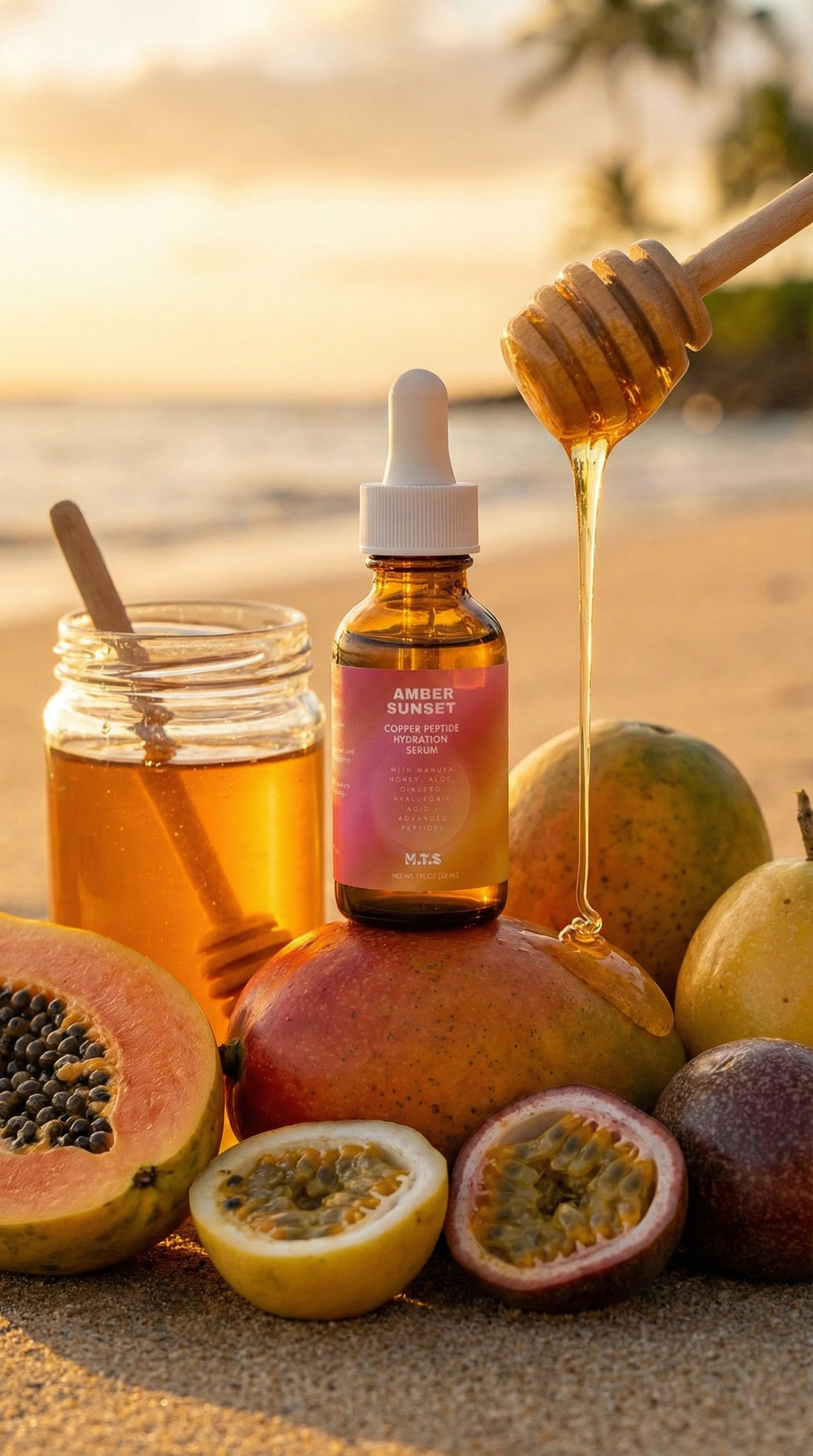 Amber Sunset™ Copper Peptide Hydration Serum
