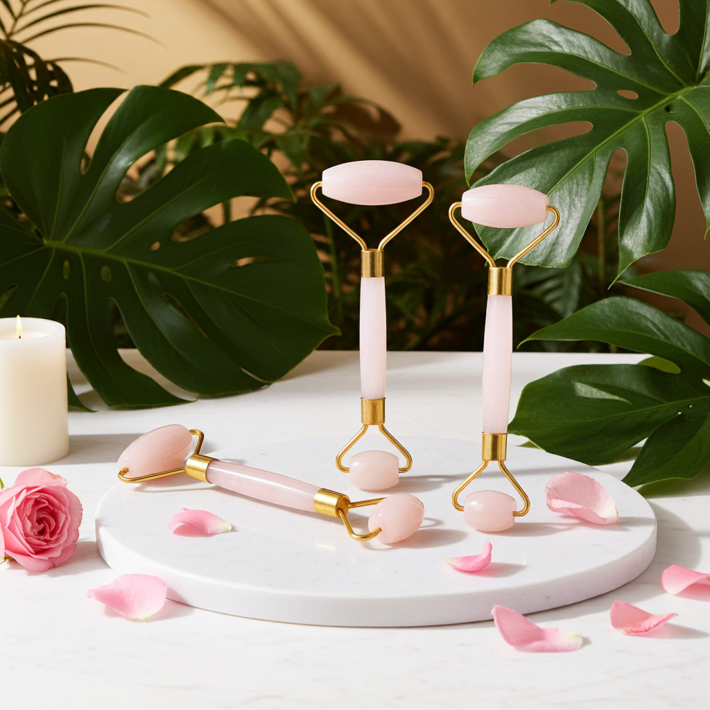 Lagoon Rose Quartz Fascia Roller