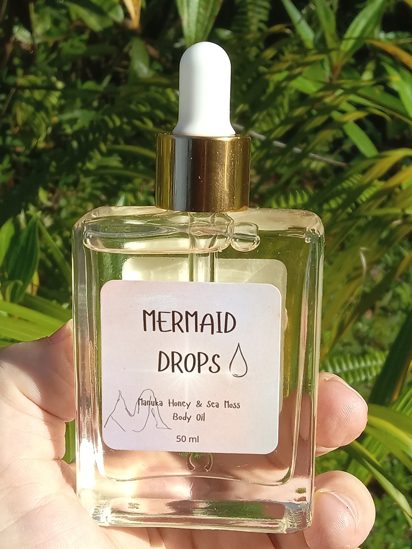Mermaid Drops Manuka Honey & Sea Moss Body Oil