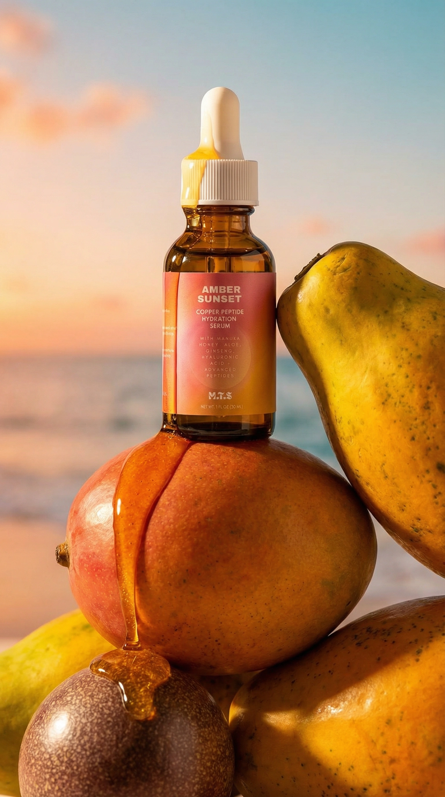 Amber Sunset™ Copper Peptide Hydration Serum