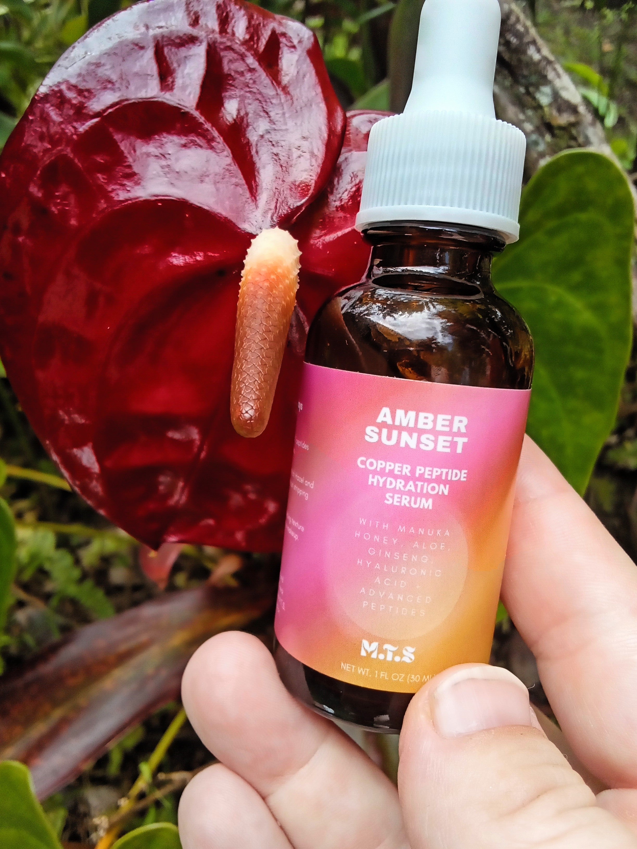 Amber Sunset™ Copper Peptide Hydration Serum