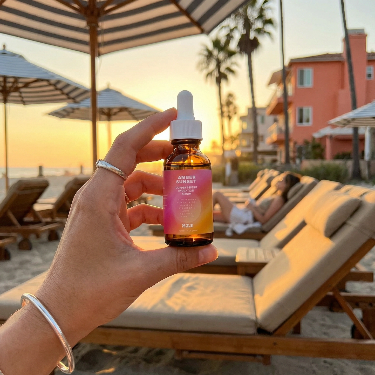 Amber Sunset™ Copper Peptide Hydration Serum