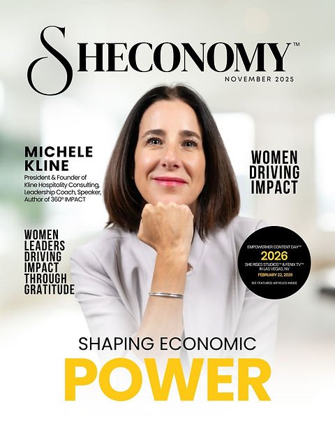 Sheconomy Magazine November 2025 cover